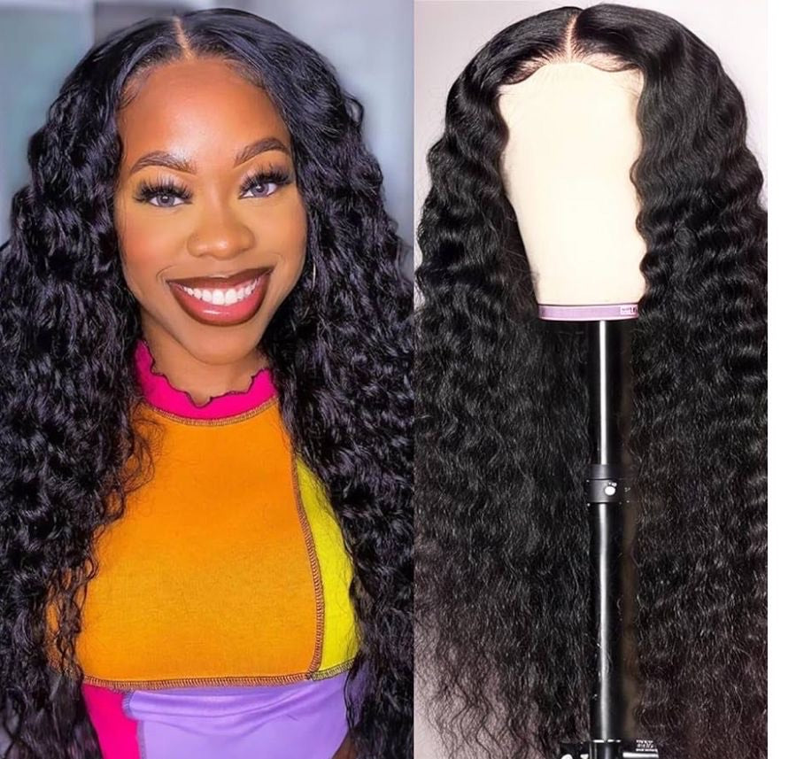 Glueless Wigs Human Hair Pre Plucked Pre Cut 13x4 HD 180 Density